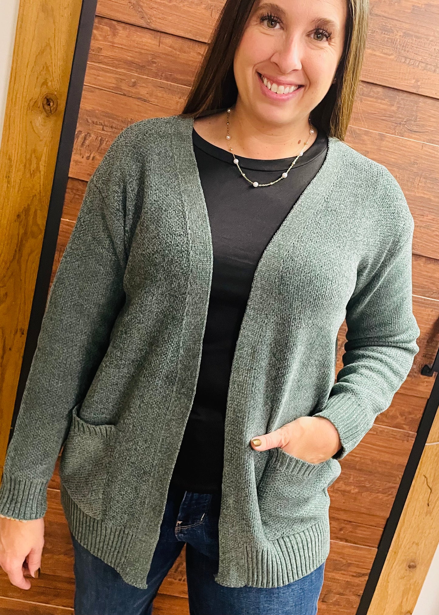 Jade ButterSoft Open Front Cardigan