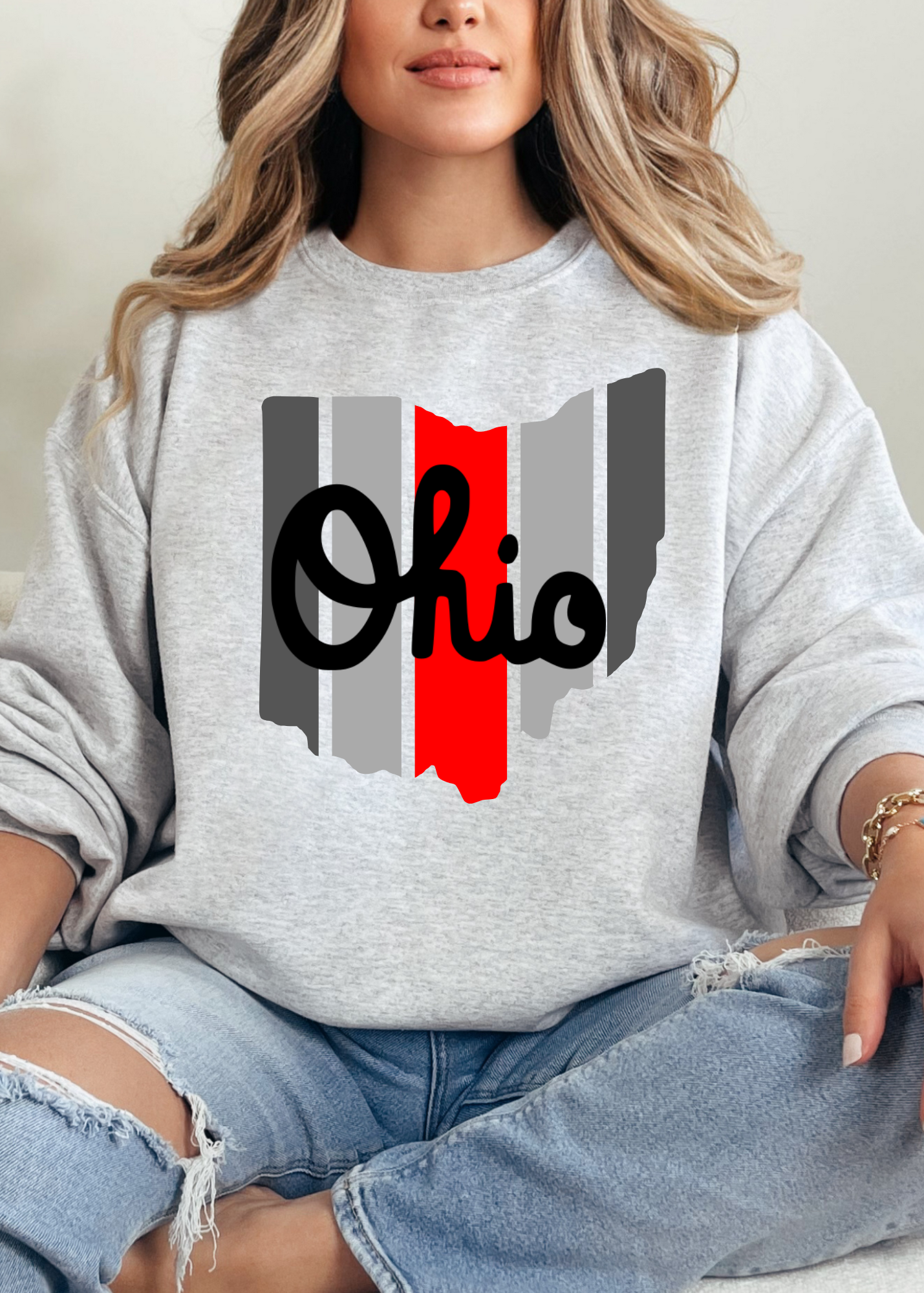 SCRIPT OHIO GRAPHIC PULLOVER