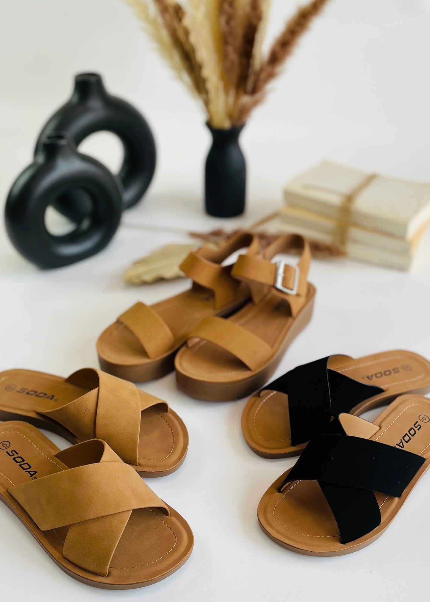 Reflect Sandals - Coffee