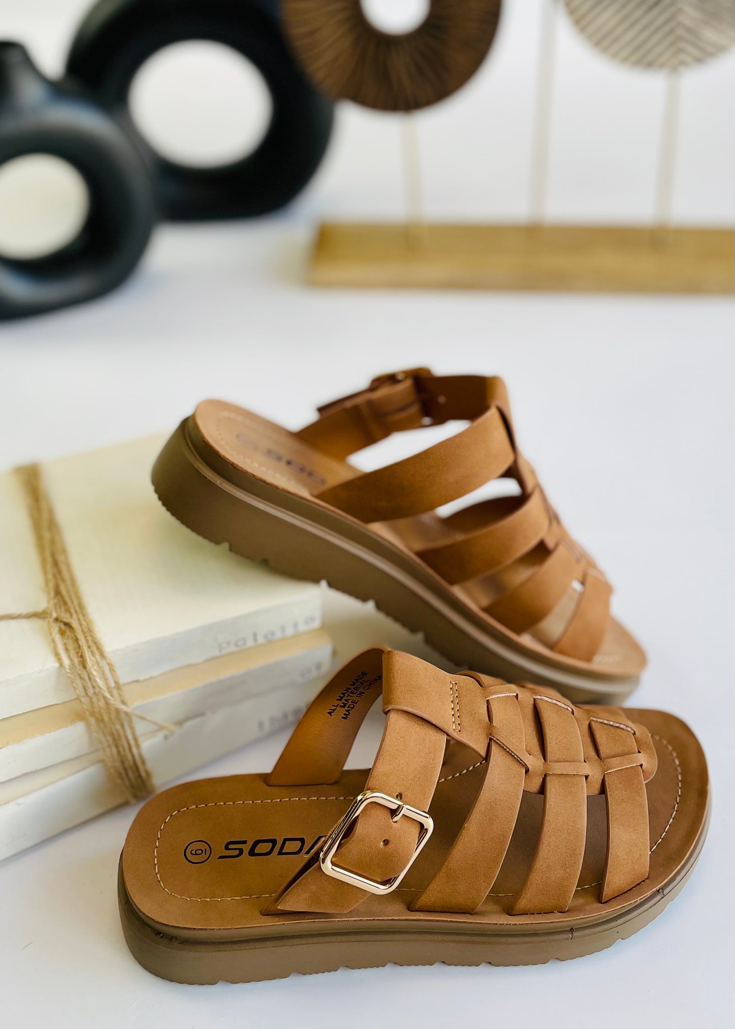 Tan Sandals