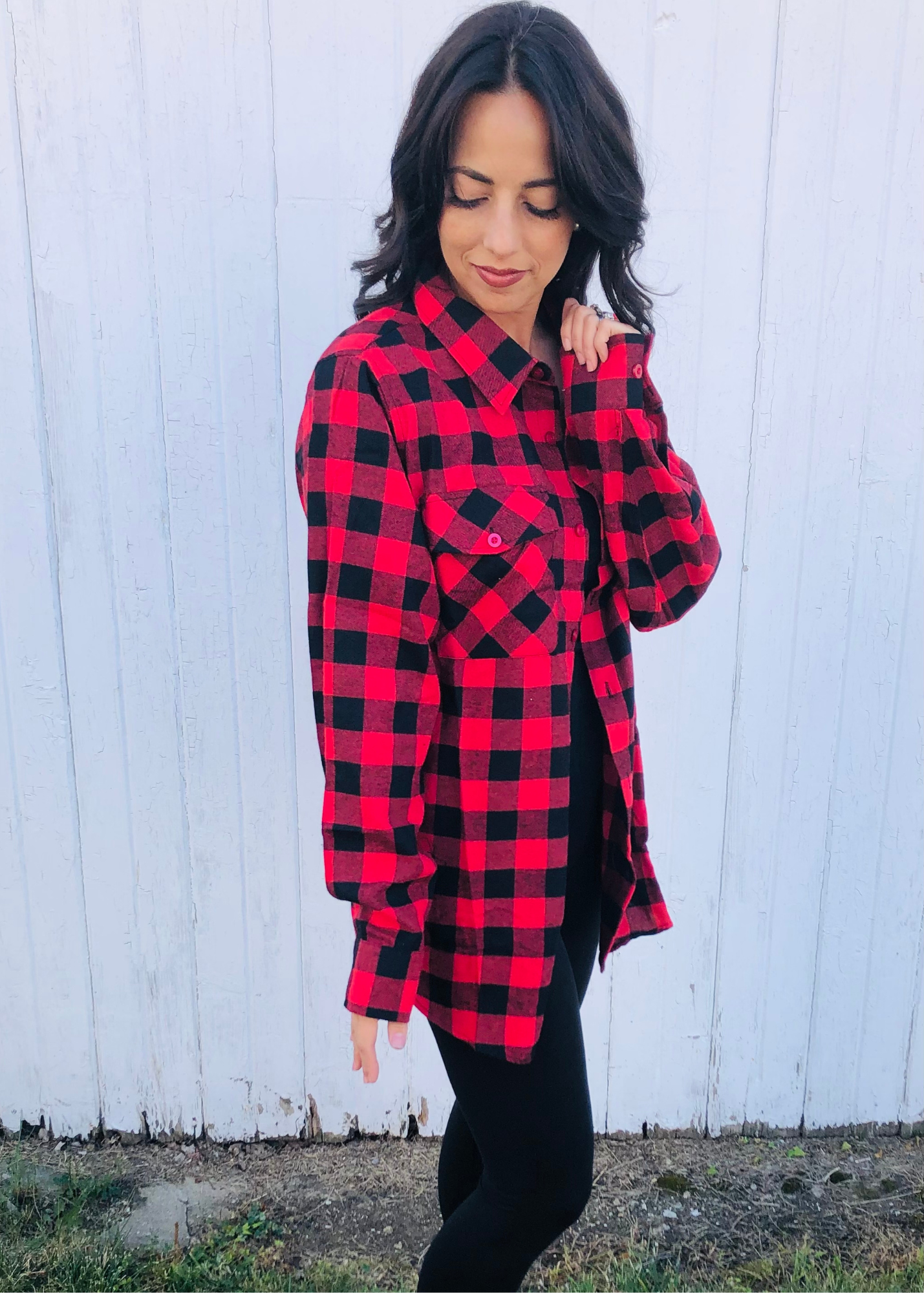 Red Ohio Flannel - Made to Order