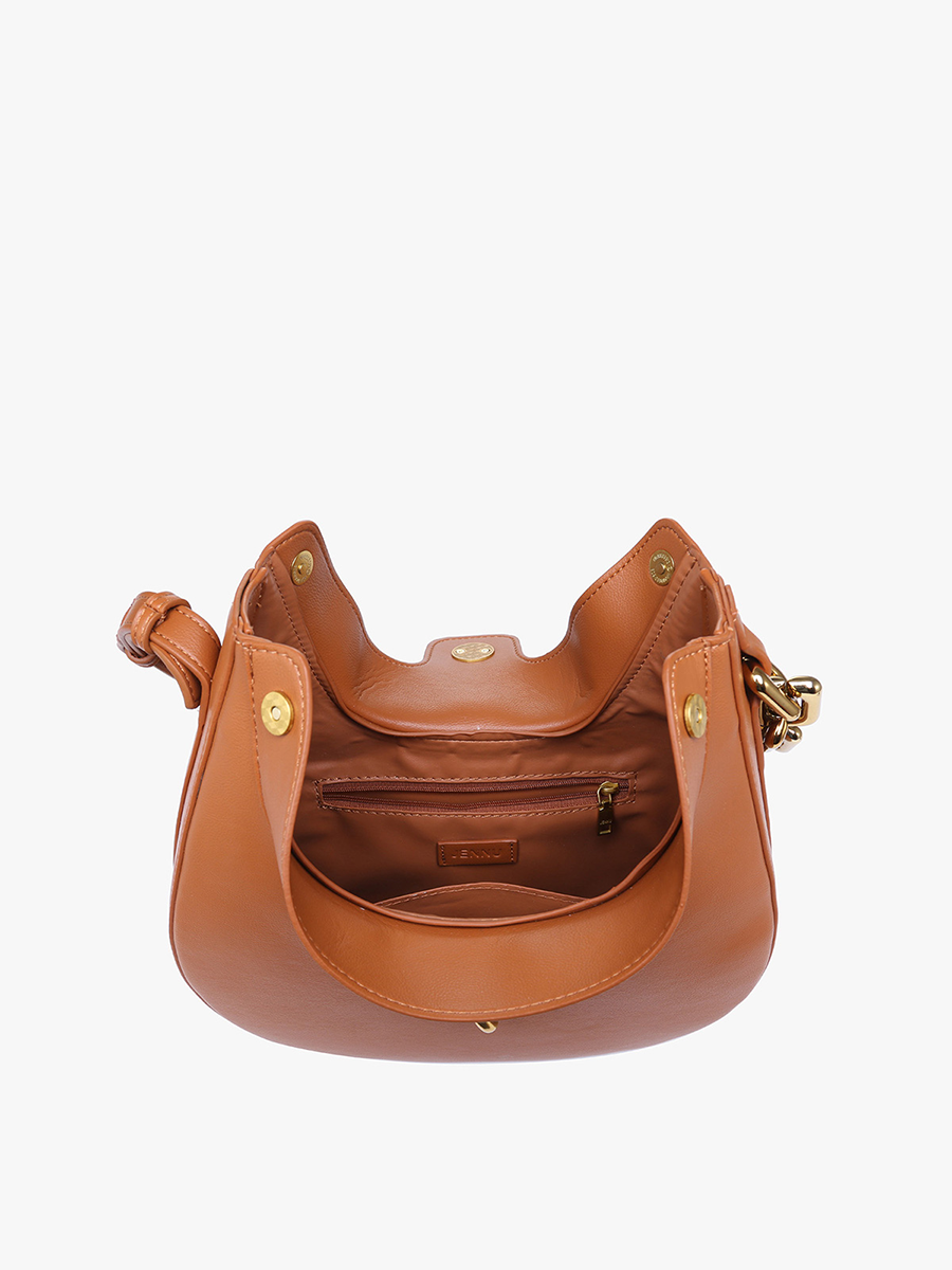 Mocha - Dallas Twist-Lock Shoulder Bag JN2240