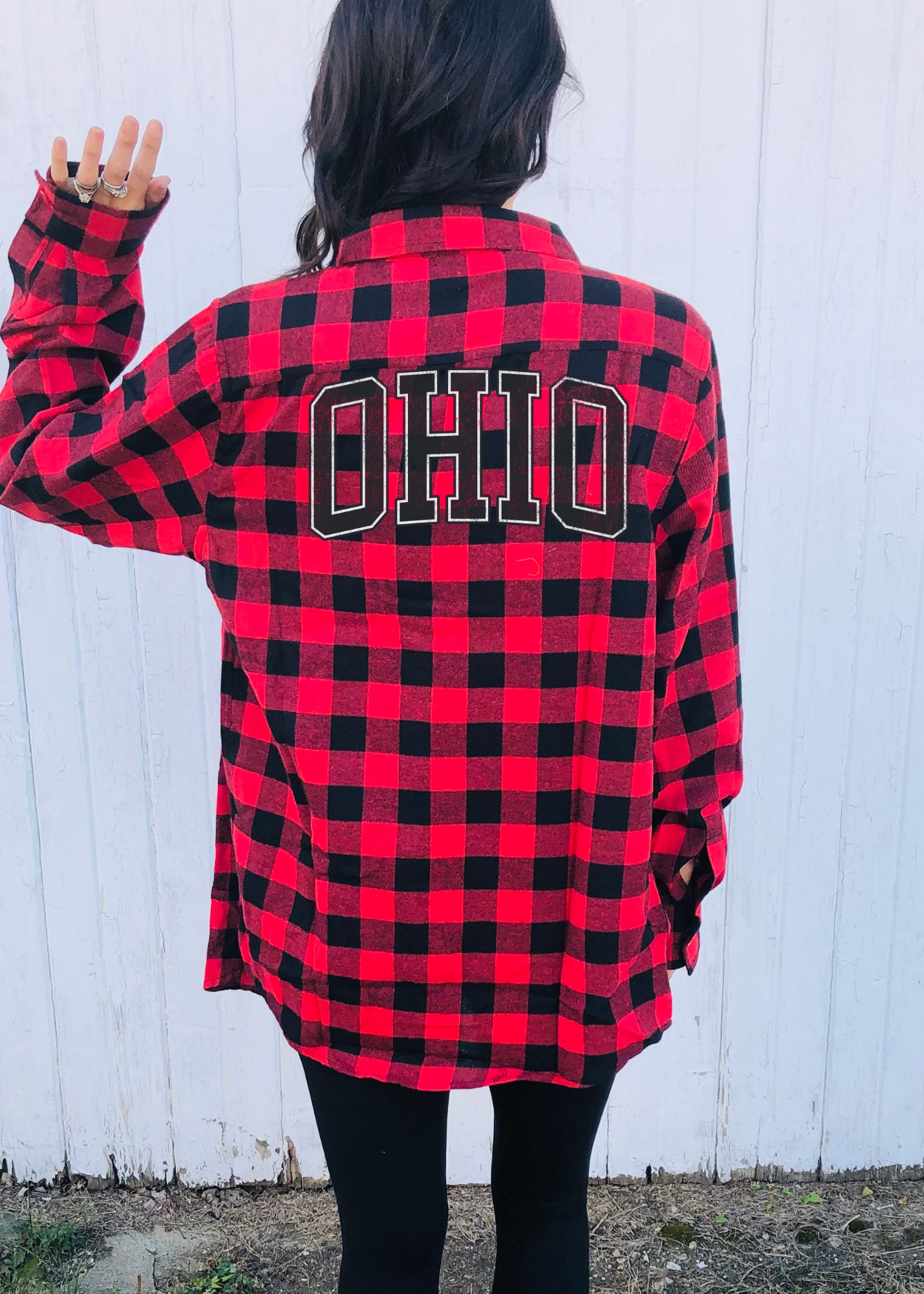 Red Ohio Flannel - Made to Order