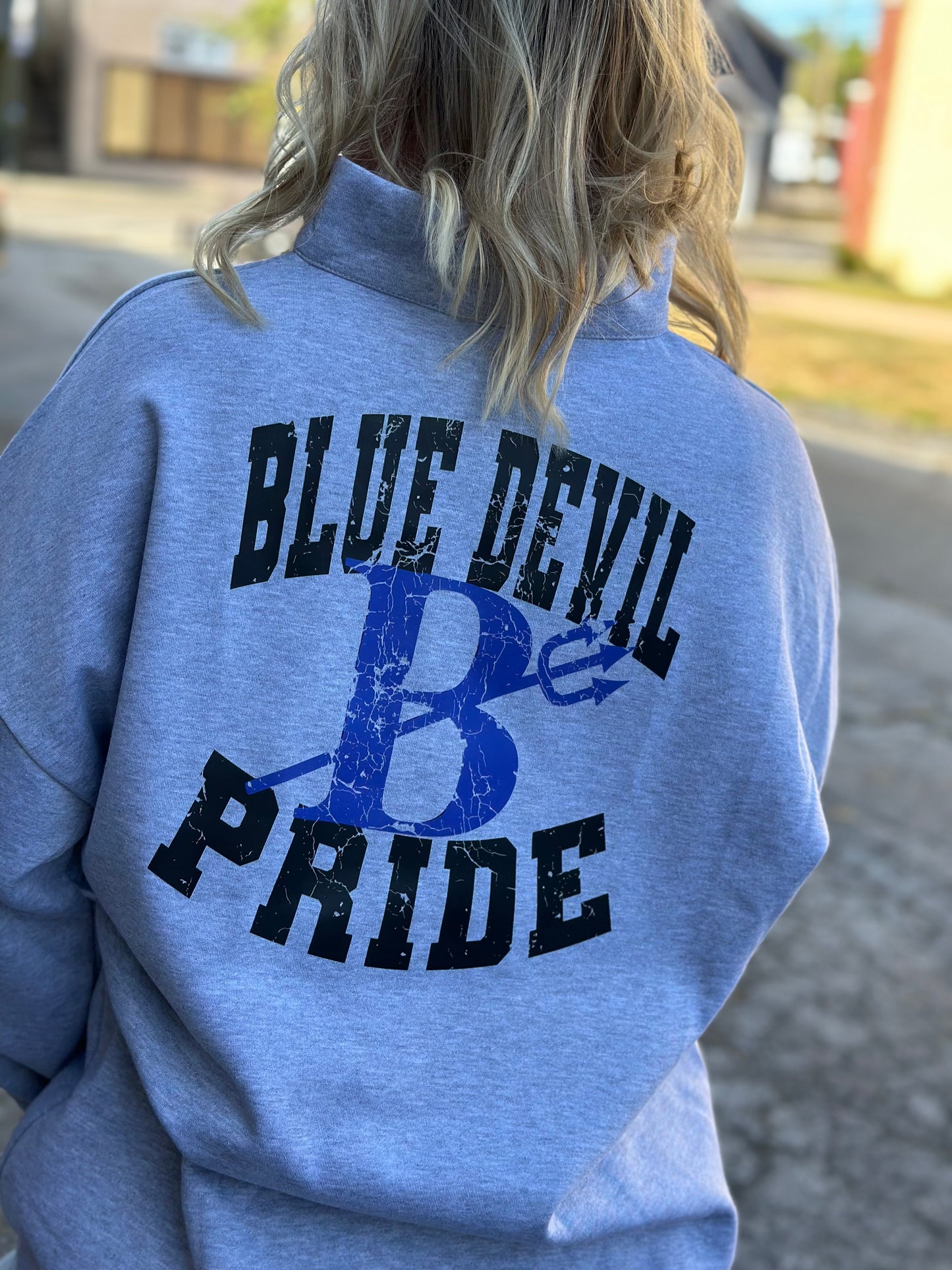 Brookville Graphic 1/4 Zip Pullovers, Youth + Adult  - Made to Order