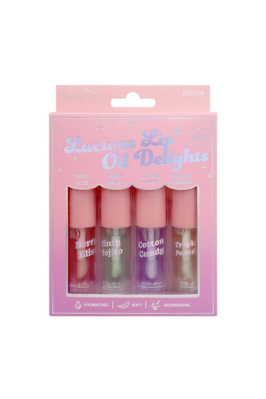 Celavi 60034 Lucious Lip Oil Delights Lip Set