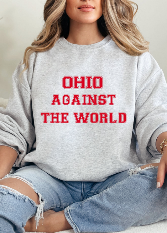 OHIO AGAINST GRAPHIC PULLOVER