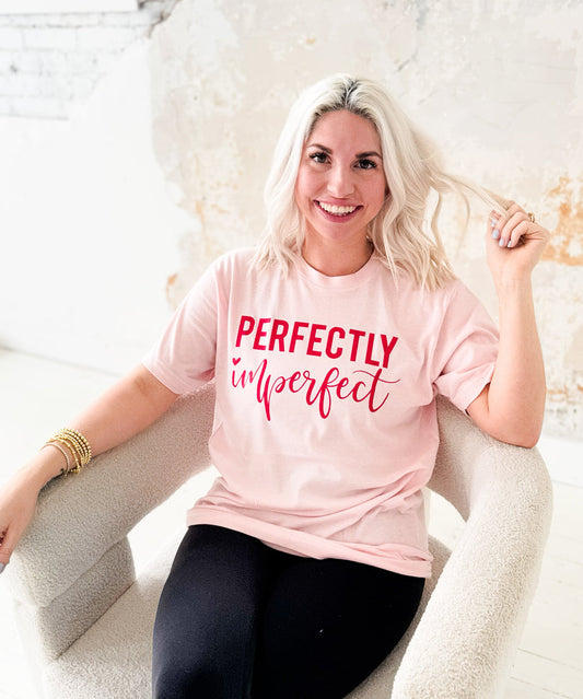 Perfectly Imperfect Graphic Tee  - Made to Order