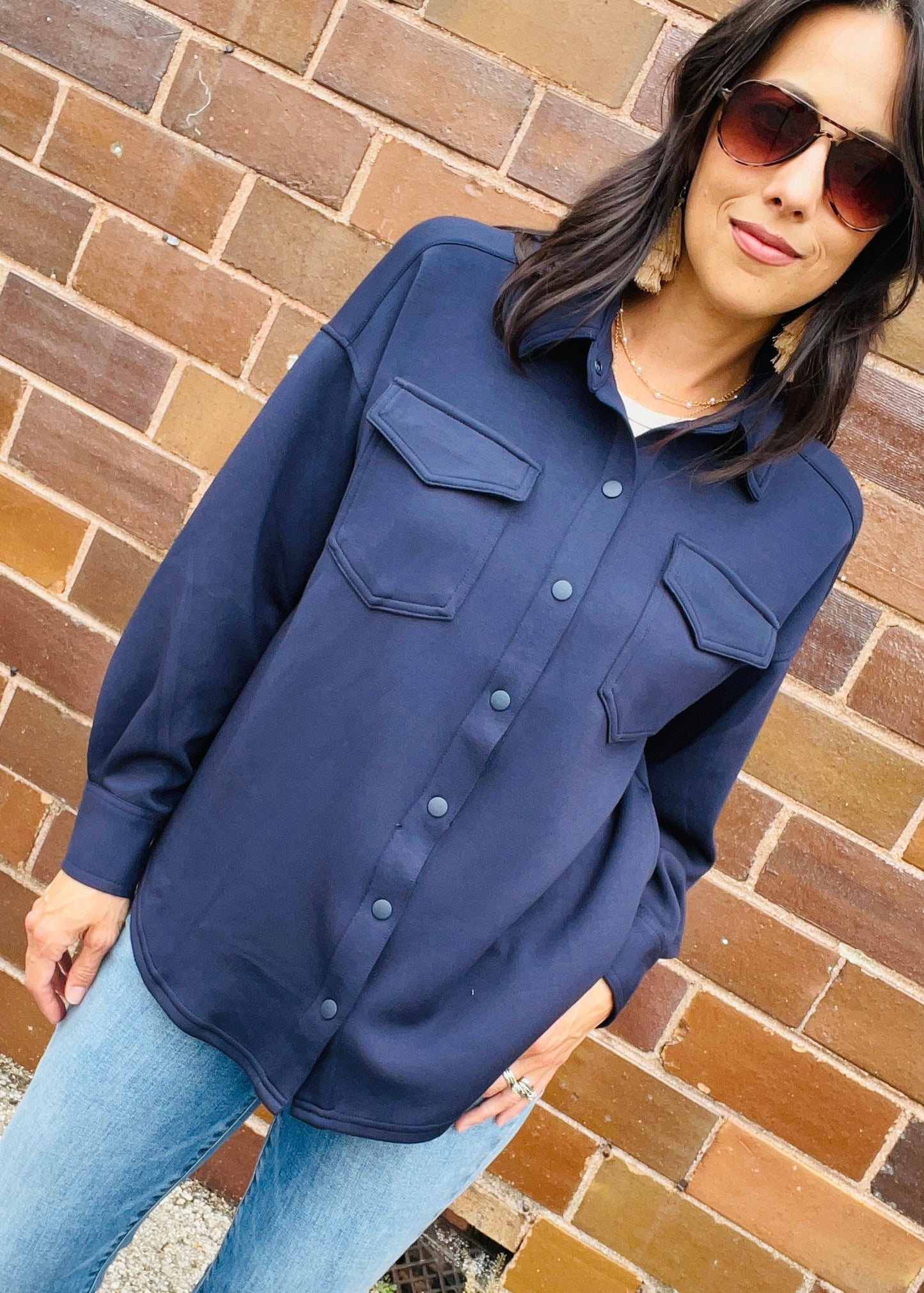 Sky Captain - Scuba Modal Shirt Jacket