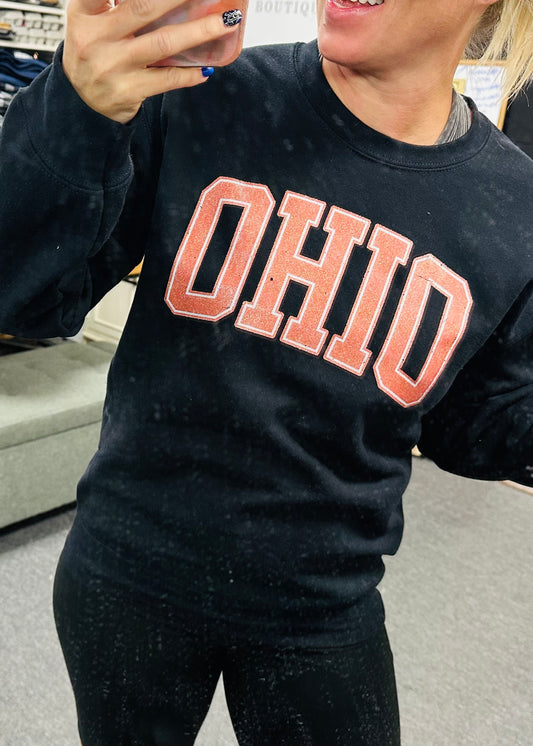 PREORDER -  OHIO GLITTER GILDEN PULLOVER