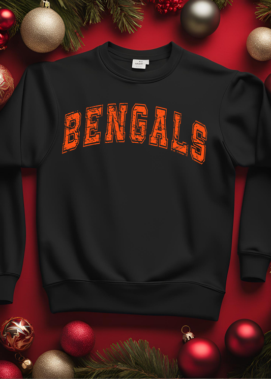 ORANGE BENGALS GRAPHIC TEE