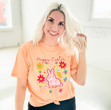 Bunny Easter Graphic Tee - Made to Order