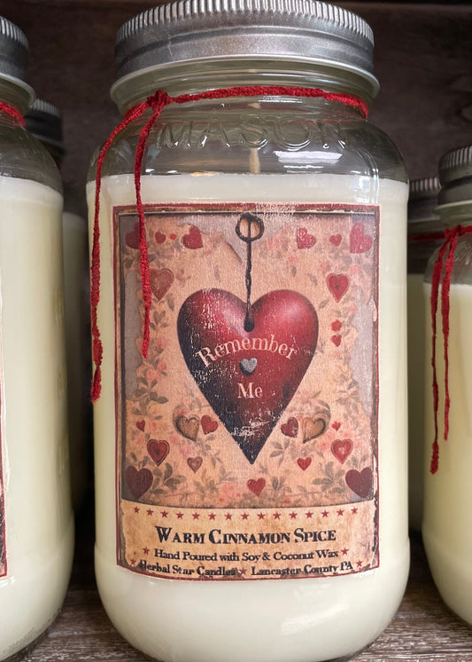 Remember Me Warm Cinnamon Spice 24oz Candle