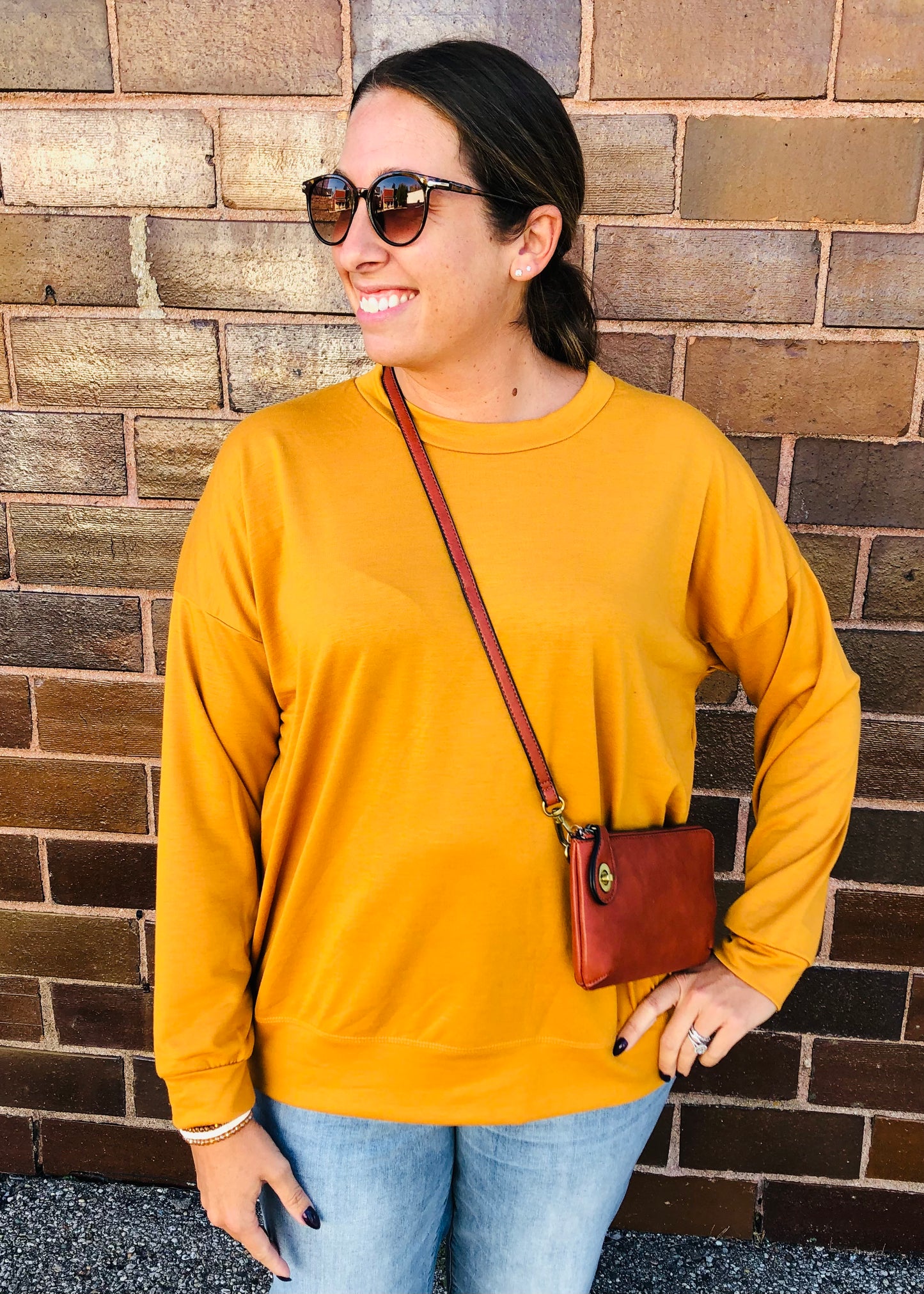 Mustard Oversized Pullover