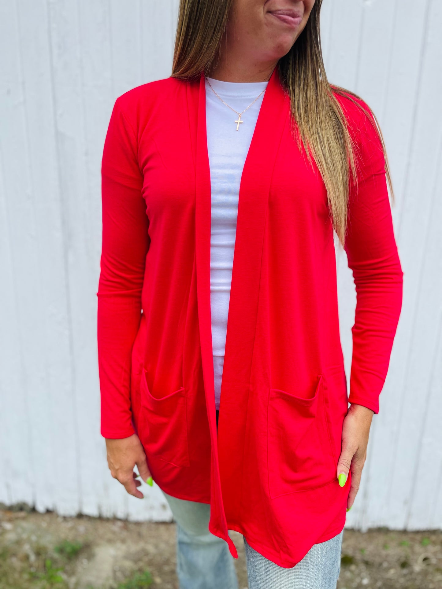 Ruby - Slouchy Pocket Cardigan