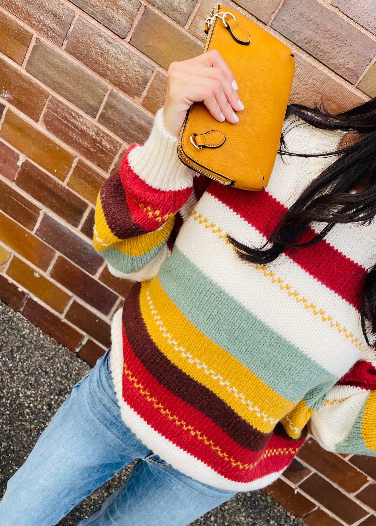 Colorful Striped Sweater