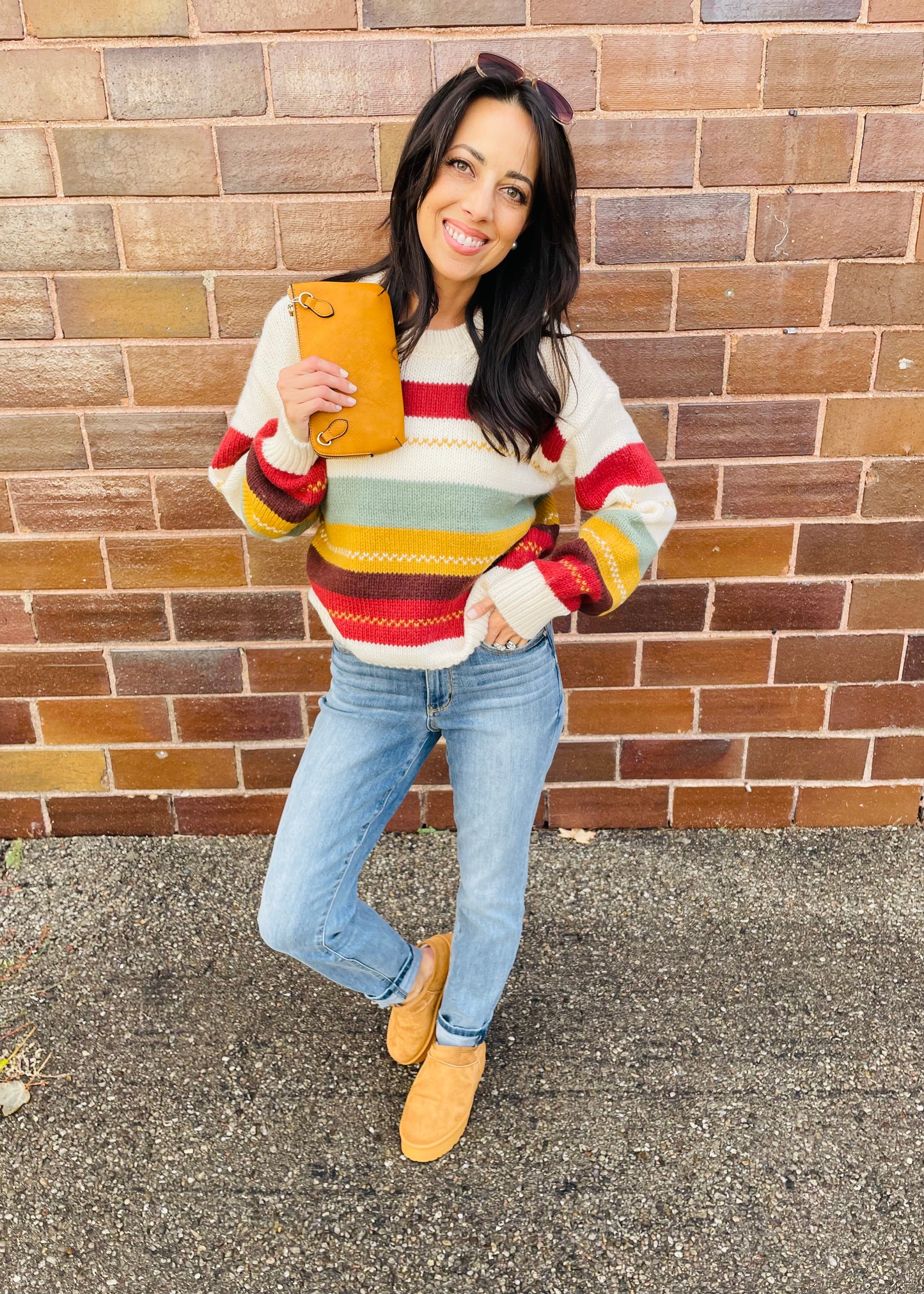 Colorful Striped Sweater