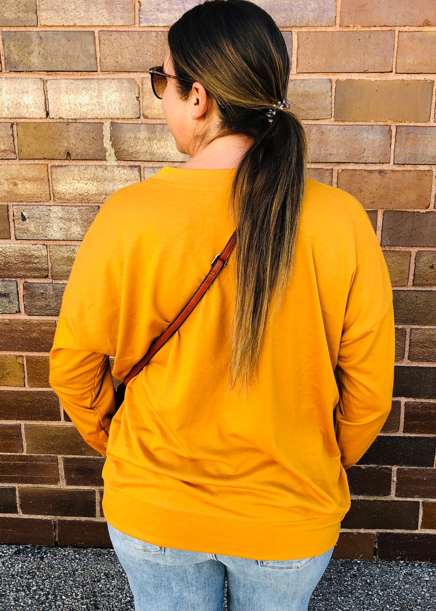 Mustard Oversized Pullover