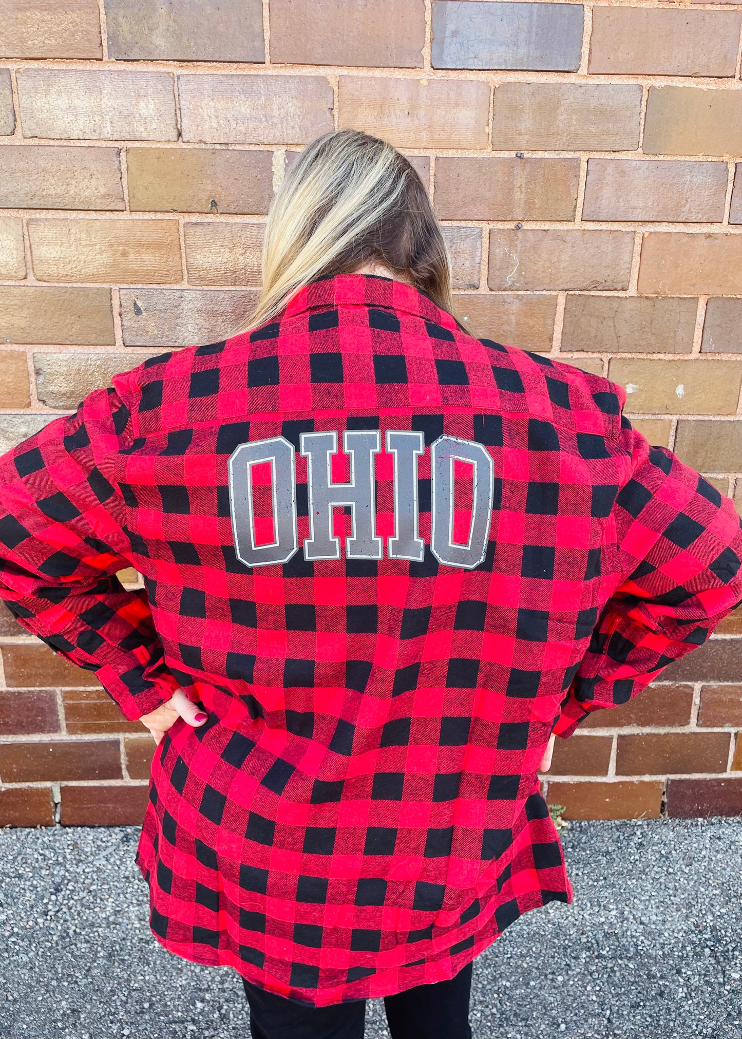 Red Ohio Flannel - Made to Order