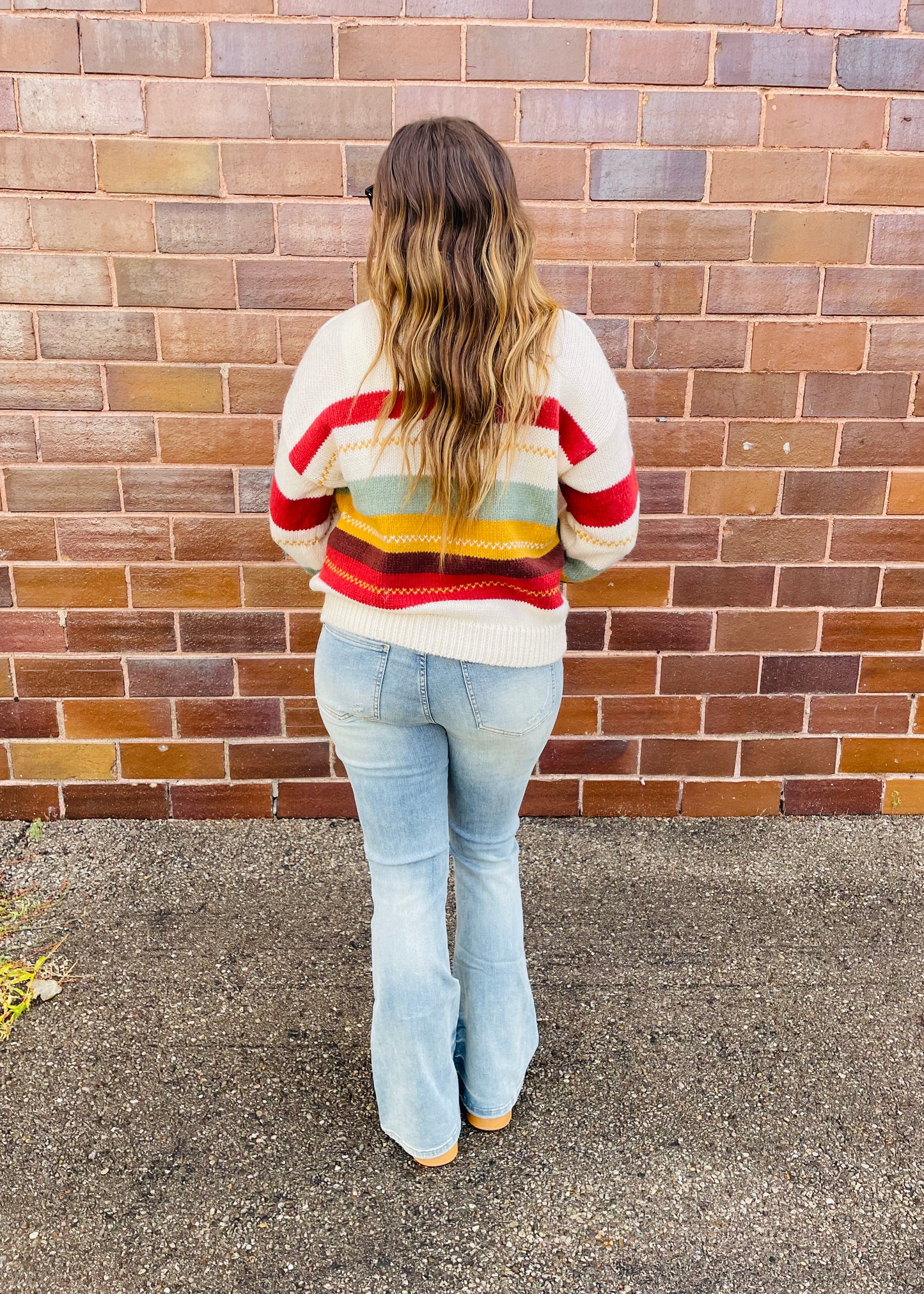 Colorful Striped Sweater