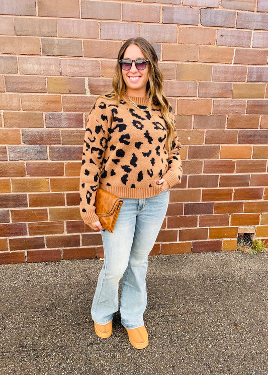 Cheetah Sweater