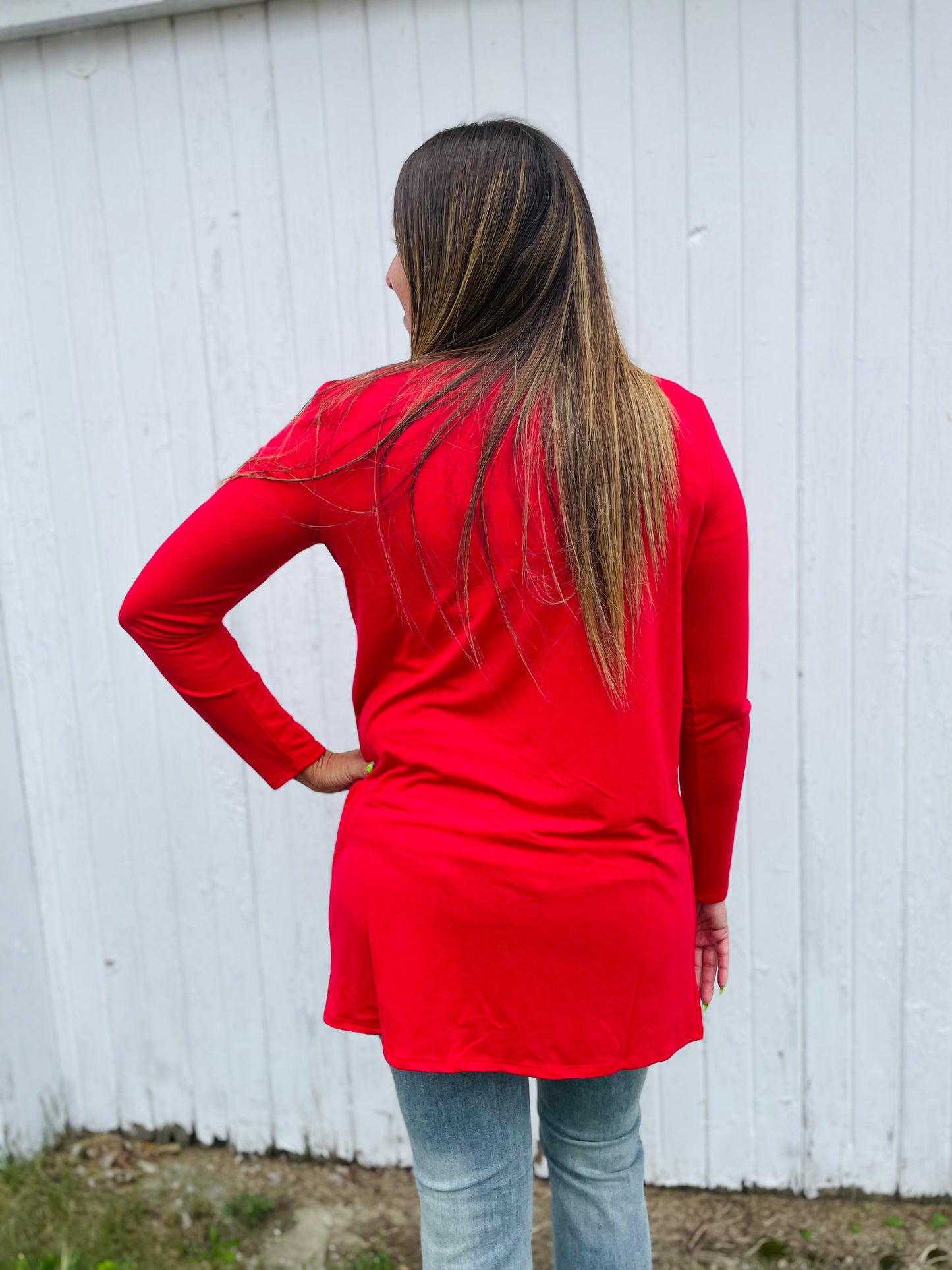 Ruby - Slouchy Pocket Cardigan