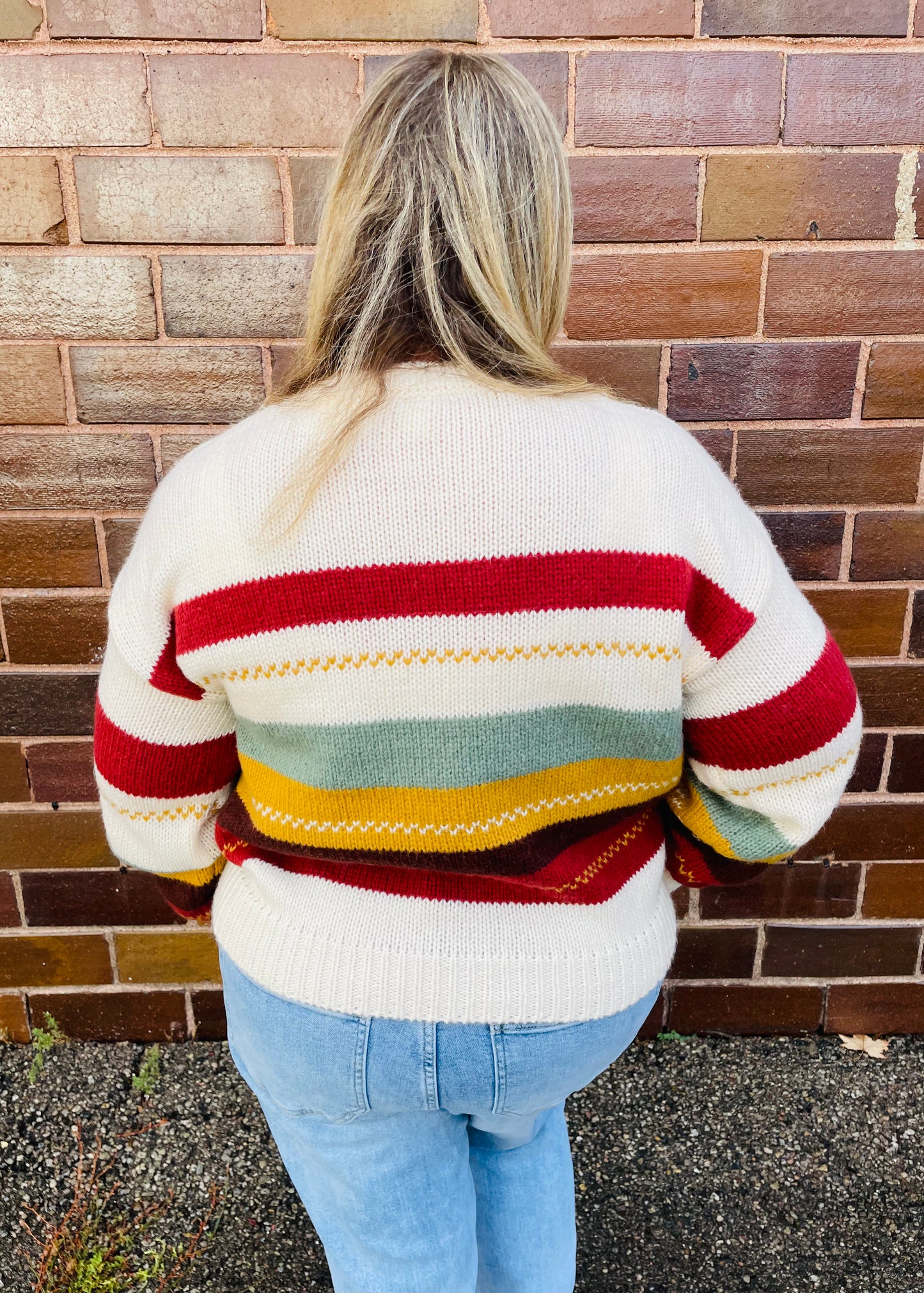 Colorful Striped Sweater