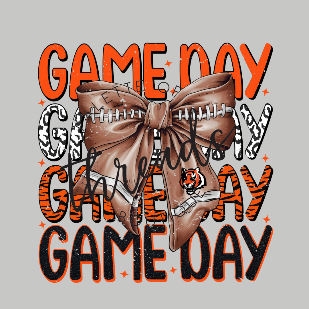 MADE TO ORDER - GAMEDAY 🧡 GRAPHIC TEE