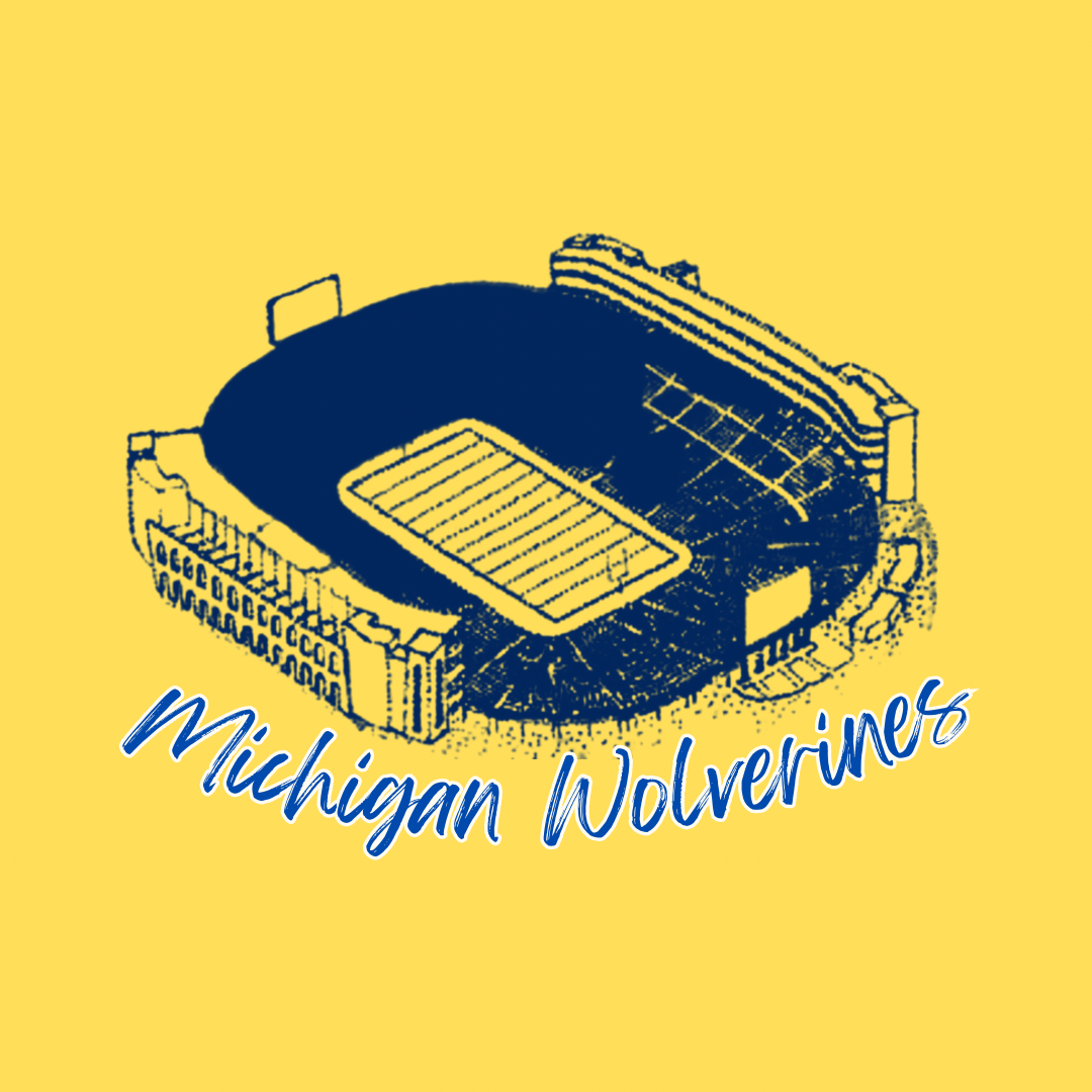 MADE TO ORDER - MICHIGAN STADIUM GRAPHIC PULLOVER