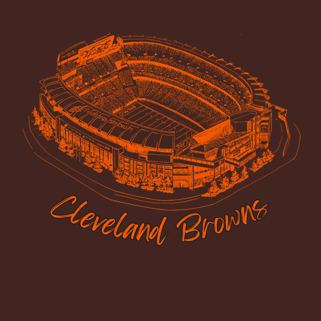 MADE TO ORDER - BROWNS STADIUM GRAPHIC PULLOVER