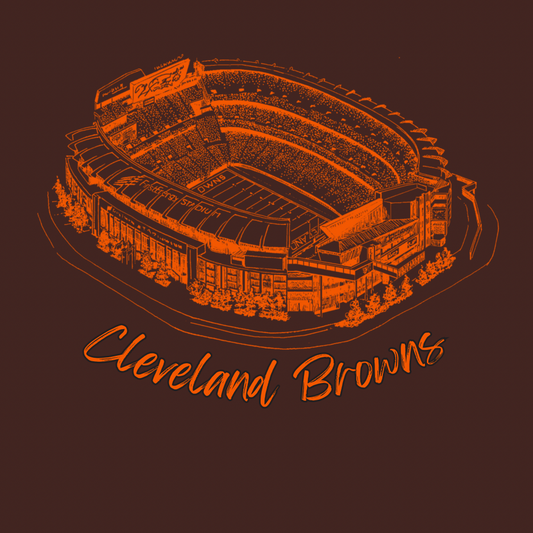 MADE TO ORDER - BROWNS STADIUM GRAPHIC PULLOVER