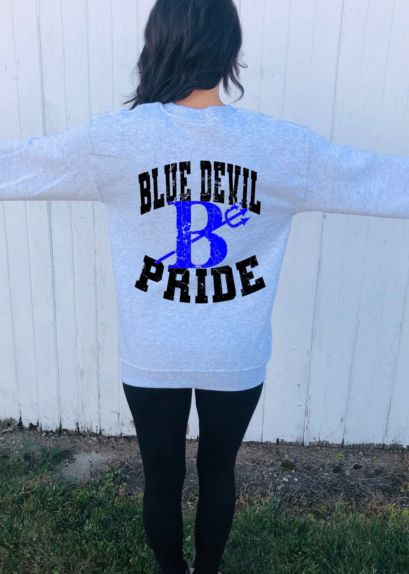 Brookville School Pride Front & Back Pullover - Made to Order