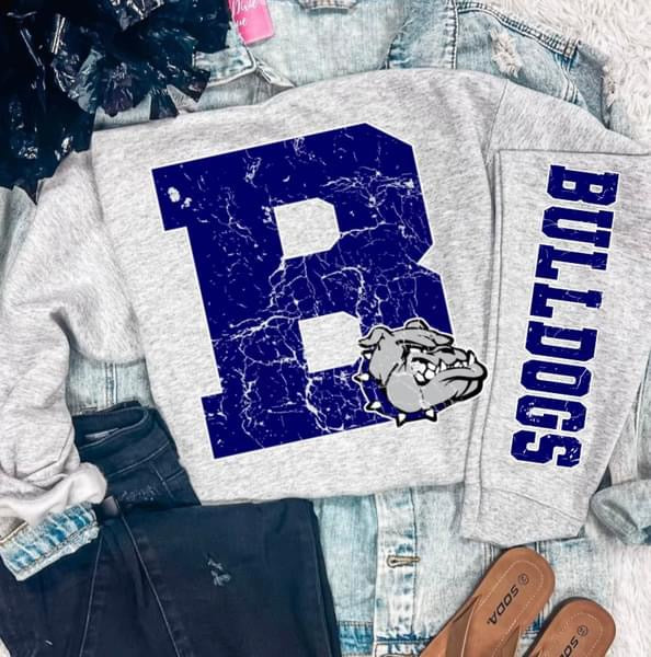 School Varsity Letter Pullover - Made to Order